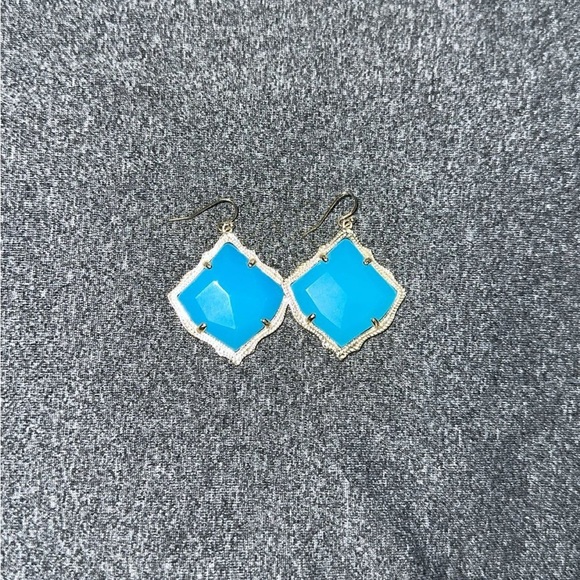 Kendra Scott Turquoise Drop Earrings - Picture 3 of 3